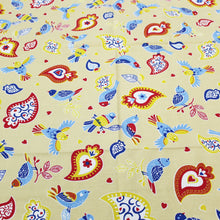 Load image into Gallery viewer, 100% Cotton Amor Perfeito Made in Portugal Tablecloth
