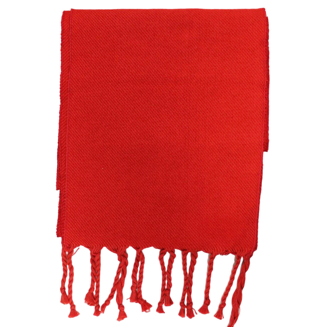 Portuguese Folklore Traditional Large Red Bullfighter Sash with Fringe