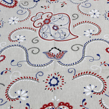 Load image into Gallery viewer, 100% Cotton Viana Heart Regional Made in Portugal Tablecloth
