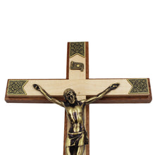 Load image into Gallery viewer, Wooden Wall Crucifix Jesus Christ Cross Made in Portugal - Various Sizes
