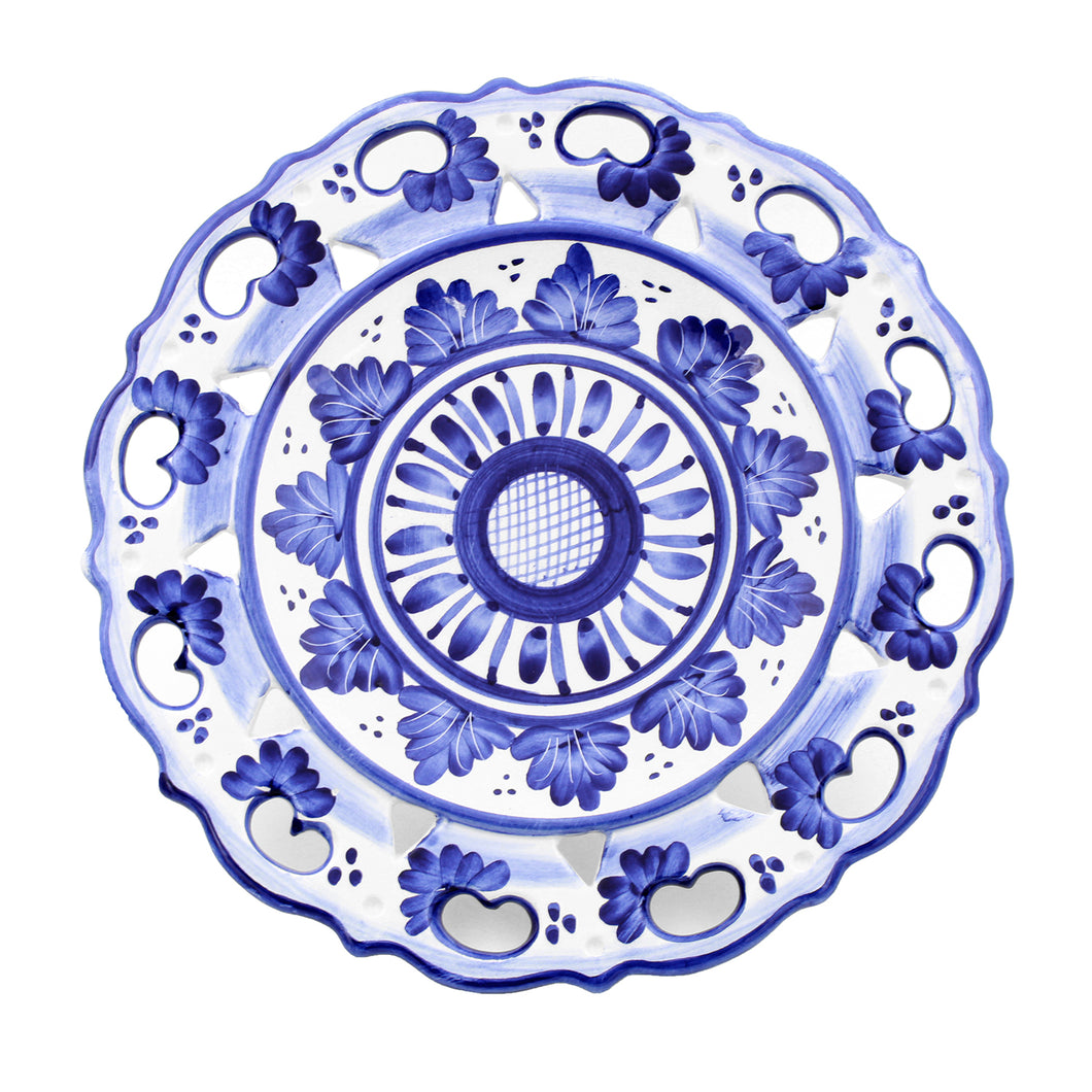 Hand-painted Traditional Portuguese Ceramic Decorative Wall Plate