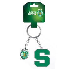 Load image into Gallery viewer, Sporting CP Officially Licensed Product Letter &amp; Initial Keychain
