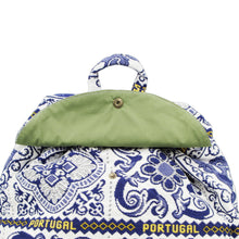Load image into Gallery viewer, Adult Portuguese Blue Tiles Azulejos Made in Portugal Backpack
