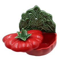 Load image into Gallery viewer, Faiobidos Hand-Painted Ceramic Tomato Salt Holder
