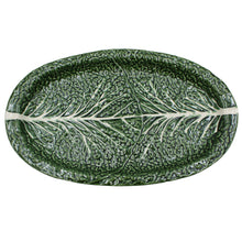 Load image into Gallery viewer, Faiobidos Hand-Painted Ceramic Cabbage Serving Platter
