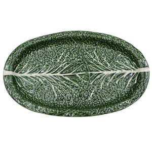 Faiobidos Hand-Painted Ceramic Cabbage Serving Platter