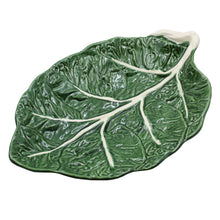 Load image into Gallery viewer, Faiobidos Hand-Painted Ceramic Cabbage Serving Platter
