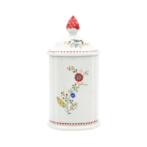 Traditional Portuguese Pottery Ceramic Porcelain Viana Lovers Cookie Jar