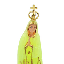 Load image into Gallery viewer, 7.5&quot; Glow in The Dark Our Lady Of Fatima Statue #PRU-63
