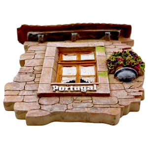 Portugal Brick House Replica Hanging Wall Souvenir