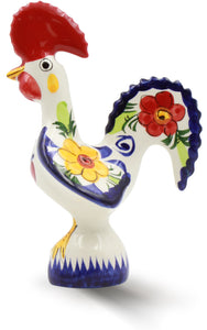 Hand-painted Decorative Traditional Ceramic Portuguese Good Luck Rooster