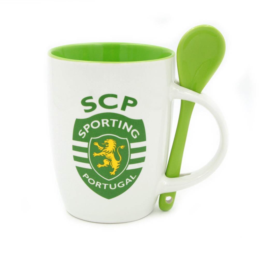 Sporting CP Coffee Mug with Spoon and Gift Box