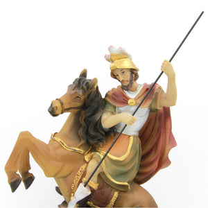 Saint George and The Dragon Religious Figurine Statue