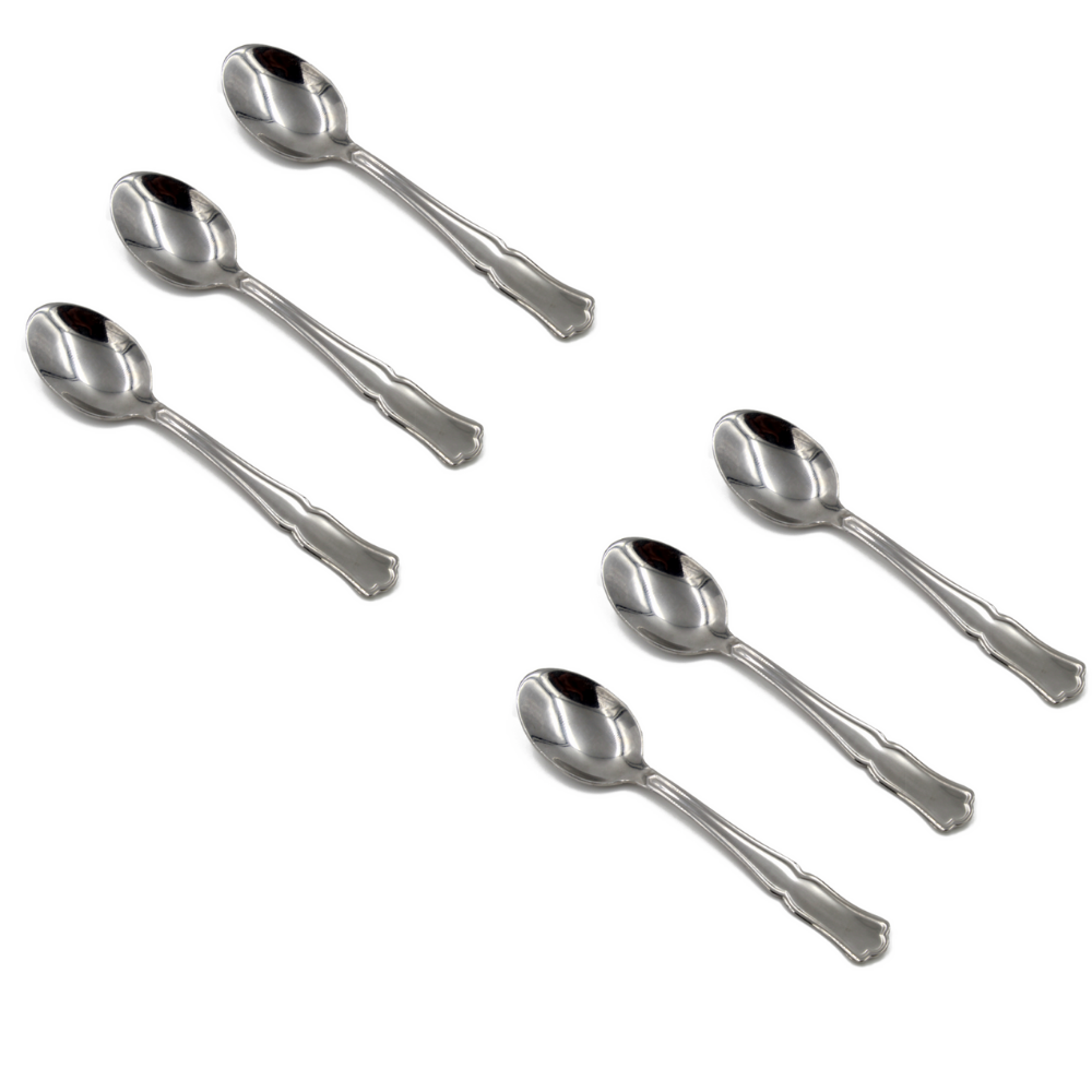 Dalper Pacifico Stainless Steel Dessert Spoons  - Set of 6