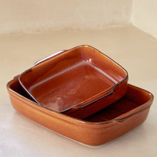 Load image into Gallery viewer, Casafina Poterie 13&quot; Caramel Rectangular Baker
