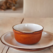 Load image into Gallery viewer, Casafina Poterie 6&quot; Caramel Cream Soup/Cereal Bowls Set
