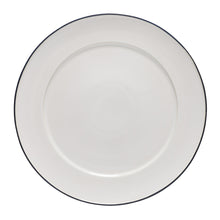 Load image into Gallery viewer, Costa Nova Beja 15&quot; White Blue Large Round Platter
