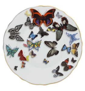 Vista Alegre Butterfly Parade Bread and Butter Plate