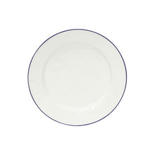 Load image into Gallery viewer, Costa Nova Beja 11&quot; White Blue Dinner Plate Set
