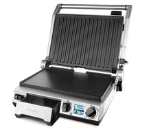 Load image into Gallery viewer, Breville BGR820XL Smart Grill, Electric Countertop Grill, Brushed Stainless Steel
