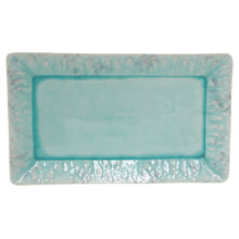 Load image into Gallery viewer, Costa Nova Madeira 16&quot; Blue Rectangular Tray
