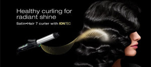 Braun Ec1 Satin Hair 7 Iontec Curling Iron 220-240 Volts 50Hz Export Only