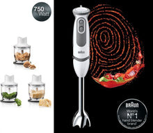 Load image into Gallery viewer, Braun Mq5045 Multiquick 5 Hand Blender 220-240 Volts 50Hz Export Only
