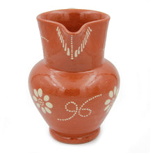 Load image into Gallery viewer, Hand-painted Traditional Portuguese Pottery Glazed Terracotta Wine Sangria Pitcher (Food Safe)
