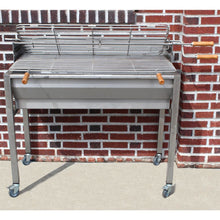 Load image into Gallery viewer, Charcoal Grill Aisi 304 Stainless Steel Handmade In Portugal 120/240 Volts Motor
