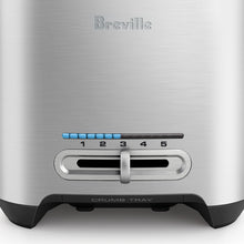 Load image into Gallery viewer, Breville BTA820XL Die-Cast 2-Slice Smart Toaster, Brushed Stainless Steel
