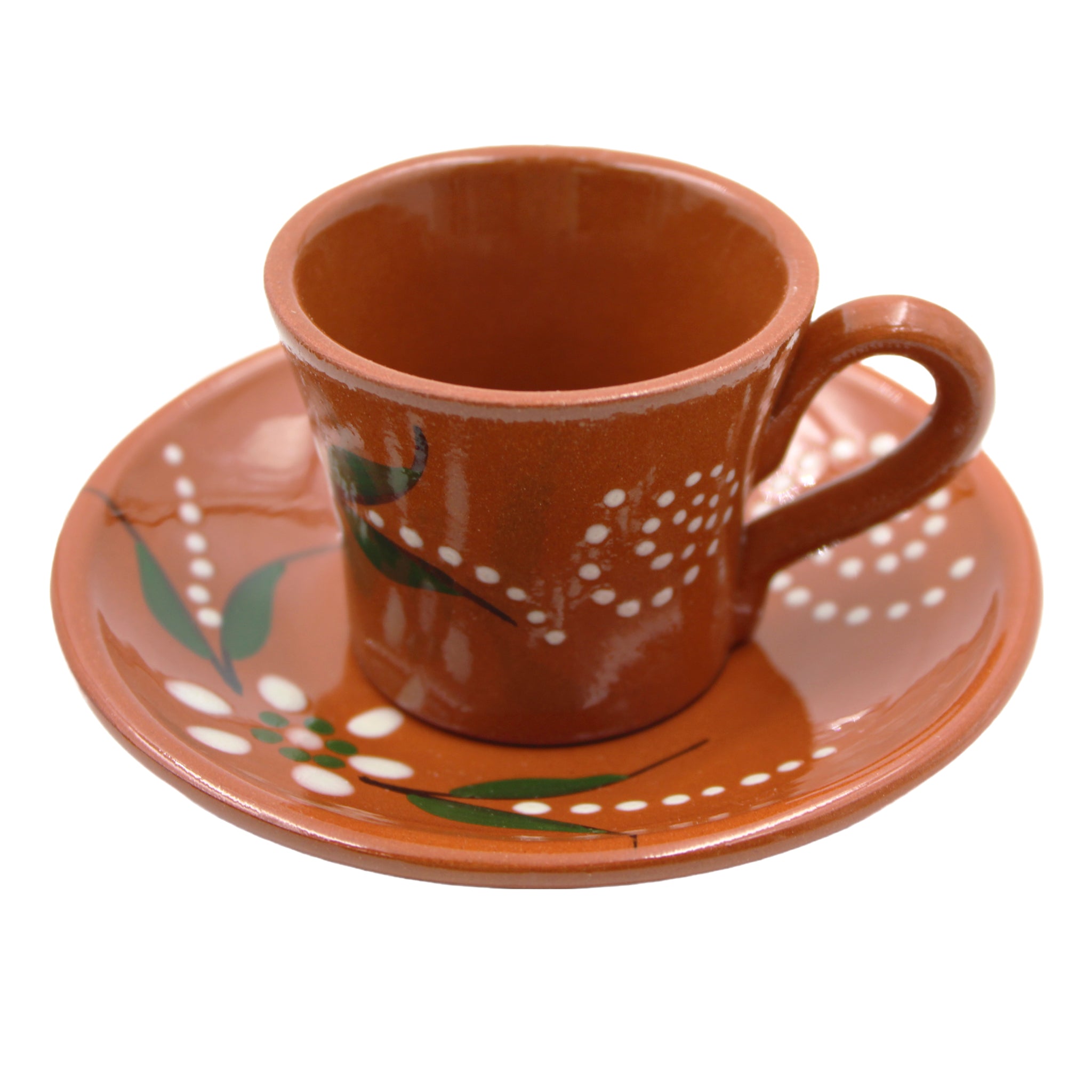 Portuguese Pottery Ceramic Hand Painted Coffee Espresso Cup – Set of 2 – We  Are Portugal