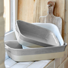 Load image into Gallery viewer, Casafina Fattoria 14&quot; Grey Rectangular Baker
