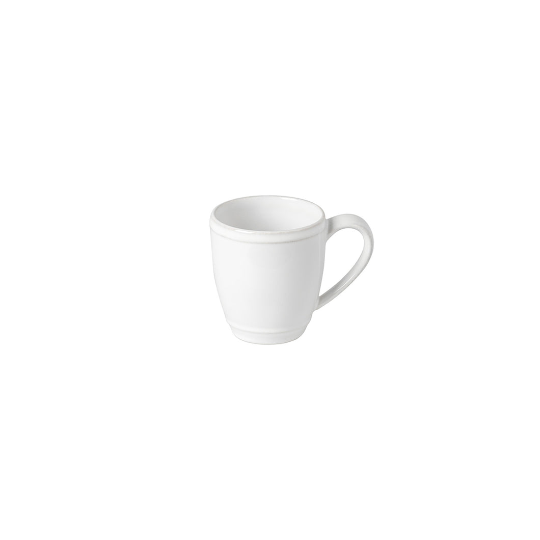 Costa Nova Friso 6 oz. White Cappuccino Cup Set