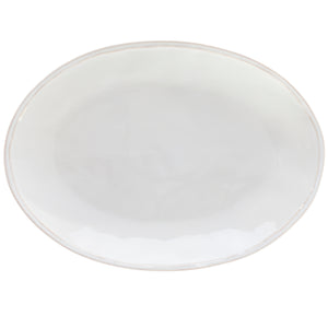 Casafina Fontana 16" White Oval Platter