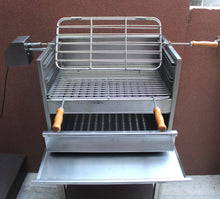 Load image into Gallery viewer, BBQ Charcoal Grill Aisi 304 Stainless Steel, Handmade in Portugal
