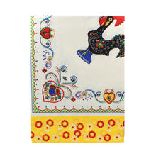 Load image into Gallery viewer, 100% Cotton Limol Rooster Yellow Made in Portugal Tablecloth
