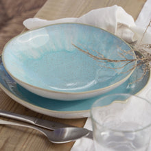 Load image into Gallery viewer, Casafina Eivissa 9&quot; Sea Blue Pasta Bowl Set
