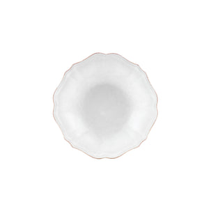 Casafina Impressions 10" White Soup/Pasta Plate Set