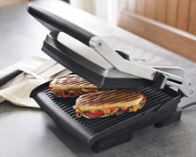 Load image into Gallery viewer, Breville BGR200XL Panini Grill, Silver
