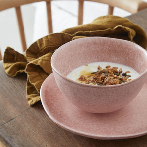 Costa Nova Livia 6" Mauve Rose Soup/Cereal Bowl Set