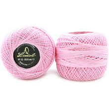 Load image into Gallery viewer, Limol Size 12 Colored 50 Grs 100% Mercerized Crochet Thread Cotton Ball Set
