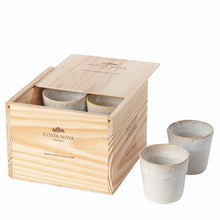 Load image into Gallery viewer, Costa Nova Grespresso Set of 8 White Lungo Cups with Gift Box
