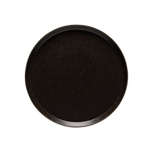 Load image into Gallery viewer, Costa Nova Nótos 11&quot; Latitude Black Round Plate Set
