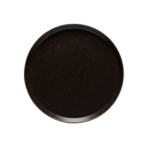 Costa Nova Nótos 11" Latitude Black Round Plate Set