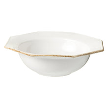 Load image into Gallery viewer, Costa Nova Luzia 14&quot; Cloud White Octagonal Serving Bowl
