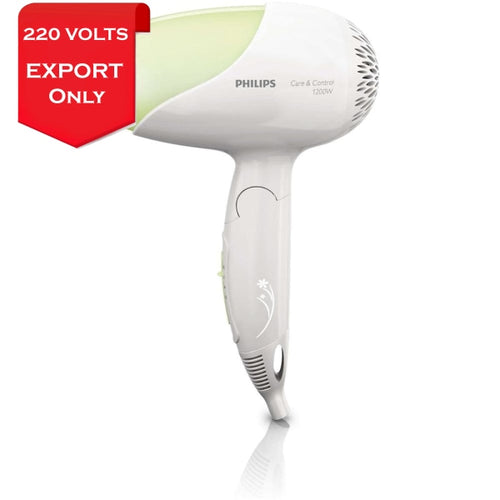 Philips Hp8115 1200 Watts Compact Hair Dryer 220-240 Volts 50/60Hz Export Only