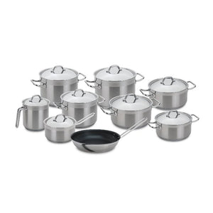 Silampos Professional Tejo 17 Pieces Stainless Steel Cookware Set, Made In Portugal
