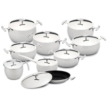 Load image into Gallery viewer, Silampos Yumi 18 Pieces Stainless Steel Cookware Set - Made In Portugal
