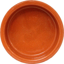 Load image into Gallery viewer, Set of 4 Portuguese Pottery Creme Brulee Dish Glazed Terracotta Clay
