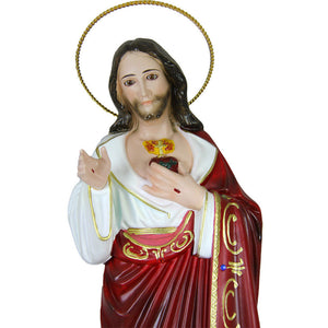 Sacred Heart of Jesus Religious Statue Made in Portugal